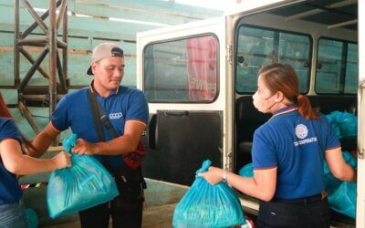 TC’s Aid Reaches Maragusan After Devastating Earthquakes